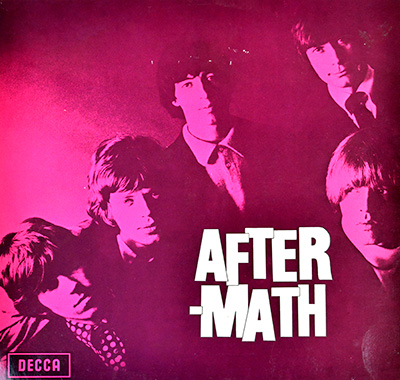 ROLLING STONES - Aftermath (Decca Records and London Records) album front cover vinyl record
